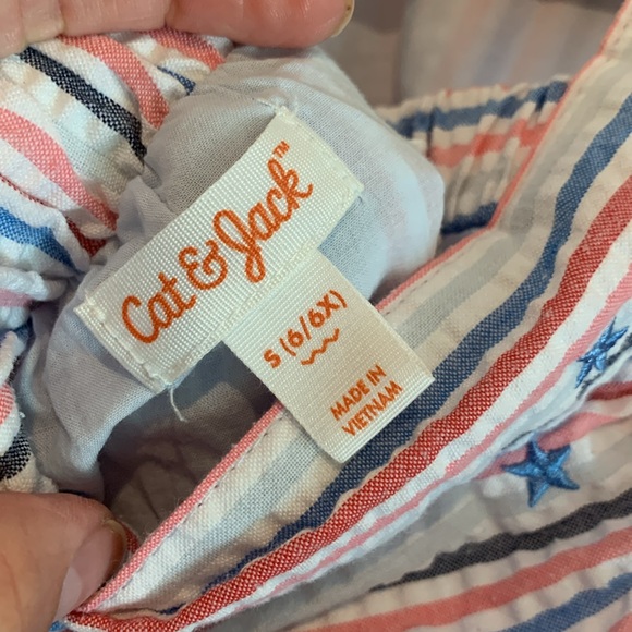 Girls striped dress size 6/6x S - Picture 4 of 5